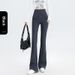 Trendy Girl Closet Trendy Girl Closet Slim Fit Jeans High Waist Tummy Control Butt Lift Flared New Style Women's Flare Long Yoga Pants For Autumn_mkmklike.com