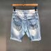 Men's Clothing Raw Edge Large Hole Denim Shorts Men's Casual Versatile Trendy Mid Length Pants Beggar Pants_mkmklike.com