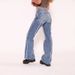 2025 Fashion Straight Stretch Women's Jeans Washed Tassel New Tang In Stock Denim Pants Autumn_mkmklike.com
