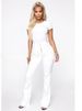 K Women's Jeans With Buckle, Patch Pocket, Long Pants, Jeans_mkmklike.com