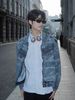 Loom European And American Style Hip-Hop Niche Three-Dimensional Segmentation Deconstructed Silhouette Denim Jacket Unisex_mkmklike.com