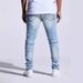 New Jeans, Casual Slim Fit, Small Feet, Men's Perforated Pants, Versatile Style_mkmklike.com