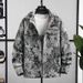 Loom Men's Shirt Spring Autumn Denim Stylish Jacket Loose Jacquard Light European American Trend Designer Retro Coat_mkmklike.com