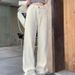 ng2510292 Ng2510292 2025 Autumn Chic Design High-Quality Jacquard Denim For Women, Ins Straight-Leg Slimming Versatile Wide-Leg Pants_mkmklike.com