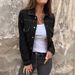 Women's Classic Denim Jacket – Timeless Washed, Slim Fit, Versatile For Casual & Smart Wear_mkmklike.com