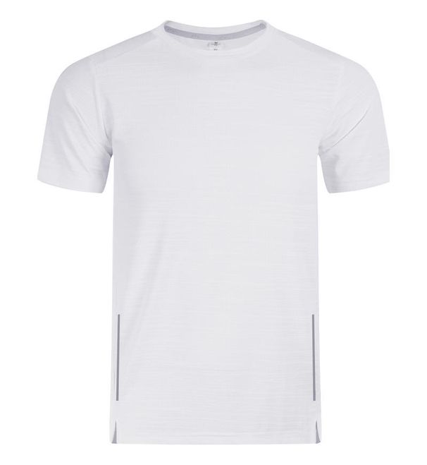 Men's Clothing Sports Polo Shirt Short-Sleeved Quick-Drying Clothing Breathable Round Neck T-Shirt Fitness Running Training Clothing _mkmklike.com