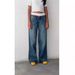 American Retro Low-waist Non-stretch Washed Straight-leg Jeans For Women, Autumn Street Style Wide-leg Denim Pants,_mkmklike.com