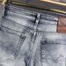 Men's Vintage Light Wash Slim Straight Leg Jeans Fashion Retro Distressed Denim Trousers Faded Look_mkmklike.com
