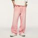 Men's Vintage Washed Wide-Leg Jeans Loose Fit Casual Pants Retro Streetwear for Spring And Summer_mkmklike.com