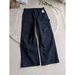Vintage American Baggy Cargo Pants With Splatter Paint & Studs - Streetwear Carpenter Jeans For Men (Grey/Green/Blue) | Drawstring Waist_mkmklike.com