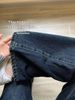 Plus-size Women's Clothing Curvy Figures, Spring 2024 New Style, High-waisted, Slimming Straight-leg Micro-flare Jeans_mkmklike.com