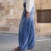 Women's Clothing Retro Wide Leg Jeans Spring New Long Straight High Waist Casual Pants For Women_mkmklike.com