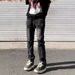 American High Street Ripped Jeans For Men Summer Trendy Brand Versatile High-end Loose Straight Pants_mkmklike.com