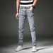 Men's Clothing New Spring And Autumn Men's Jeans Fashion Trend Stretch Slim Fit Pants Men's Youth Long Pants_mkmklike.com