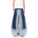 Vintage Washed Blue High-Waisted Baggy Jeans For Men – 90s Streetwear Relaxed Fit Denim Pants With Distressed Hem (S-Xxxl)_mkmklike.com