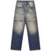 American High Street Workwear Men's Straight Wide Leg Jeans 2025 New Fashion Trend Ins Long Pants_mkmklike.com