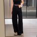 2024 Autumn/Winter New Wide-Leg Jeans For Plus-Size Women, Elastic Loose Fit, High-Waisted, Slimming, Straight-Leg_mkmklike.com