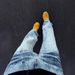 Men's Clothing Light Blue Lightning Pattern Jeans High Street Vibe Pants Washed Flared Scimitar Pants_mkmklike.com