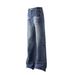 Men's Clothing Men's Clothing 2025 New High Street American Flared Jeans Men And Women Retro Washed Loose Wide Leg Trousers_mkmklike.com