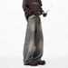 American Retro Washed Jeans Men's Spring And Autumn Trendy Brand Cleanfit Micro-pull Trousers Loose And Versatile Pants_mkmklike.com
