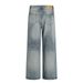 America Style Distressed Frayed Deim Straight Log Puk Street Fashio Gradiet Washed Loose Wide-Leg Dad Pats For_mkmklike.com