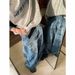 Men's Clothing Streetwear Graffiti Baggy Jeans – Oversized Vintage Denim (S-XXXL, 79% Cotton)_mkmklike.com