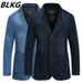 Autumn Men's Casual Denim Small Suit Slim Fit Jacket 2182_mkmklike.com
