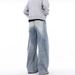 American Vintage Scimitar Jeans Summer 2025 New Patchwork Design Banana Scythe Pants Unisex Trend_mkmklike.com
