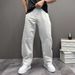 Men's Clothing Autumn/Winter Men's Jeans, Loose Fit, Trendy Brand, Wide Leg, Versatile, Flowing Cargo Cutaway Pants_mkmklike.com