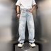 Vintage Washed Baggy Jeans For Men – 90s Grunge Style, Distressed & Wide-Leg (28-36, Blue & Black)_mkmklike.com