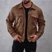 2025 Foreign Trade Cross-Border European And American Men's Suede Jacket Casual Top 240604_mkmklike.com