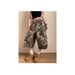 American Style Destroyed Camouflage Pants Unisex Summer 2025 New Trendy Brand Cargo Capri Shorts_mkmklike.com