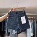 High Waisted Wide Leg Denim Shorts For Women European Style High End Design Summer Trendy A Line Hot Pants_mkmklike.com