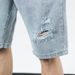 Men's Clothing Denim Shorts Loose Straight Ripped Five Point Pants Trendy Five Point Mid Length Pants Trendy 7 Point Breeches_mkmklike.com