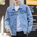 Northfold Denim 2024 New Spring And Autumn Casual Stylish Workwear Jacket Men's Fashion Trendy Tops Wholesale_mkmklike.com
