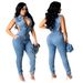Women’s Clothing new wear fashionable denim women's modified jumpsuit_mkmklike.com