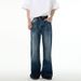 Retro American Style Loose Fit Jeans For Men, Vintage Washed Denim Pants, High-End Niche Design, Trendy & Stylish Casual Trousers_mkmklike.com