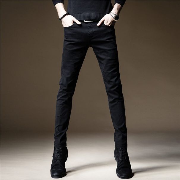 Men's Clothing Ripped Jeans Trendy Retro Patched Loose Straight Leg Casual Trousers Mid Waist Standard Thickness Spring Autumn_mkmklike.com