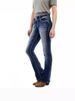 Women's Clothing Slim Fit Washed Embroidery Sweet Curve Jeans Women_mkmklike.com