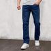 Ozon Stretch Straight Leg Jeans For Men Casual Denim Spring Autumn_mkmklike.com
