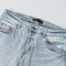 Men's Clothing Men's Slim Fit Stretch Jeans With Distressed Brick Pattern - Vintage Streetwear Style For Height Enhancement (Light Blue)_mkmklike.com