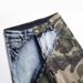 2025 New Jeans Men's Slim-fit Elastic Camouflage Splicing Color Men's Small-footed Jeans Tide_mkmklike.com