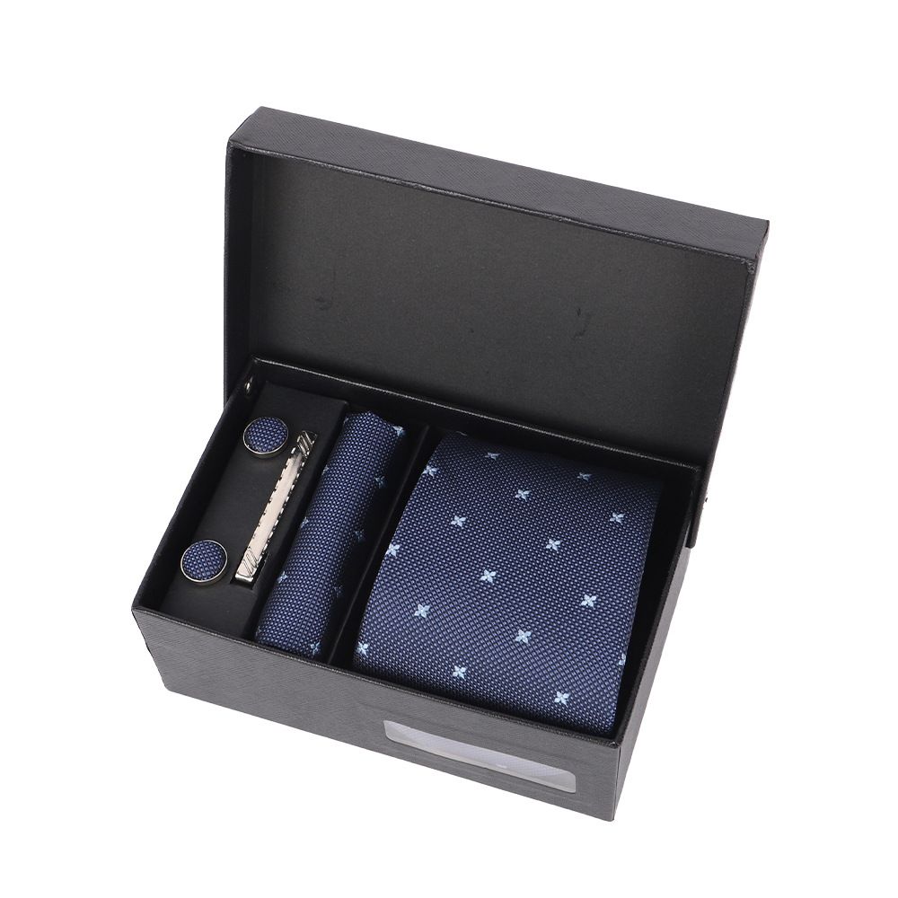 Unisex Tie men's formal casual bow tie gift box set groom wedding Valentine's Day birthday gift to men fashion_mkmklike.com