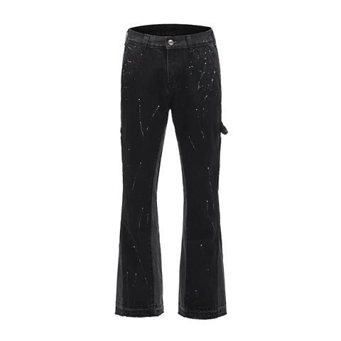 Men's Vintage Washed Denim Jeans – Streetwear Baggy Cargo Pants With Distressed Details (S-3XL)_mkmklike.com