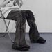 High End Fashion Ripped Jeans For Men Loose Fit Slim Fit Casual Long Pants Black Gray New Spring Summer Style_mkmklike.com