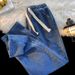 Men's Stretch Waist Straight Leg Drawstring Jeans - Durable Loose Fit Work Pants For Construction & Labor - Wide Leg Comfort_mkmklike.com