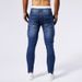 Men's Distressed Skinny Stretch Jeans High Quality TM223 Skinny Jeans_mkmklike.com