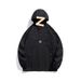 American Style Brand Hooded Men, Loose Fit, Trendy Mountain Style, Outdoor Windproof Half-Zip Pullover Jacket For Men_mkmklike.com