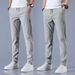 Men's Clothing Manufacturers wholesale new style men's casual pants for construction sites men's slim straight men's plus velvet long pants men_mkmklike.com