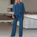 Women's Clothing hot-selling new European and American fashion solid color loose casual irregular suit_mkmklike.com